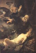 Abraham's Sacrifice (mk33) REMBRANDT Harmenszoon van Rijn